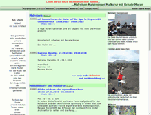 Tablet Screenshot of malreisen-seminare.com